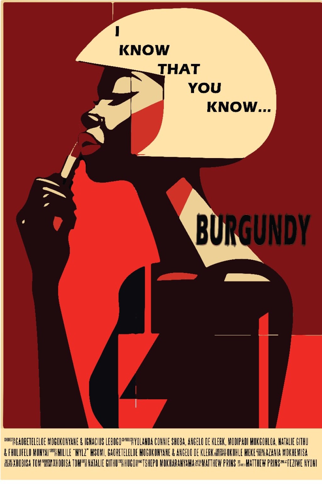 Filmposter for Burgundy 